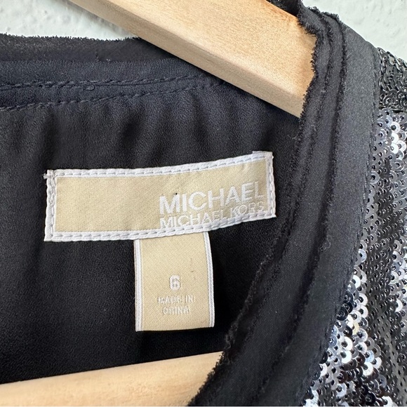 Michael Kors Black Sequin Dress - Picture 12 of 13
